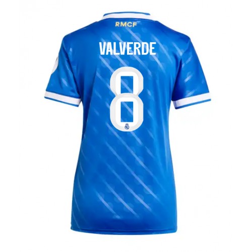 Real Madrid Federico Valverde #8 Tredjeställ Dam 2025-26 Kortärmad